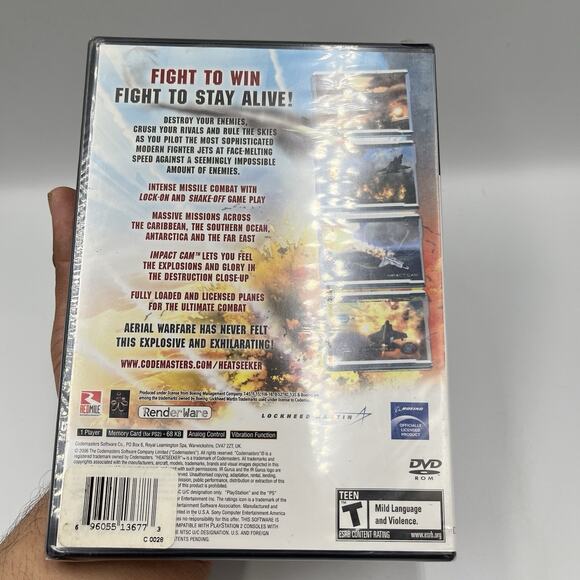 Heatseeker (PS2) Brand New Factory Sealed - Picture 2 of 9